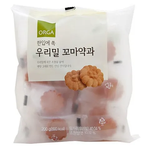 우리밀 땅콩약과 30g X 80개 2.4kg 이걸로 종결