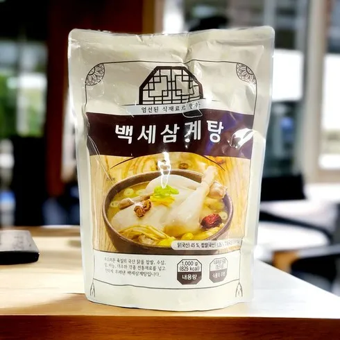 든든한끼삼계탕 1kg x 8팩 할인 후기