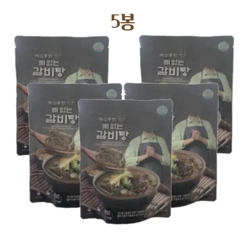 박수홍 착한 뼈없는갈비탕 750g x 10봉 할인 공유