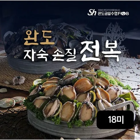 완도활전복 14미   할인 공유